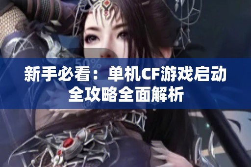 新手必看：单机CF游戏启动全攻略全面解析