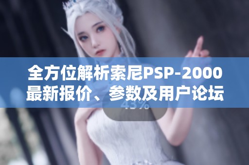 全方位解析索尼PSP-2000最新报价、参数及用户论坛评论