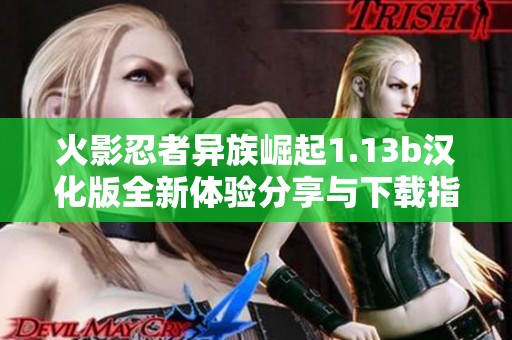 火影忍者异族崛起1.13b汉化版全新体验分享与下载指南