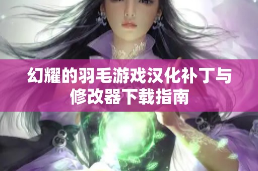 幻耀的羽毛游戏汉化补丁与修改器下载指南