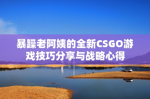 暴躁老阿姨的全新CSGO游戏技巧分享与战略心得