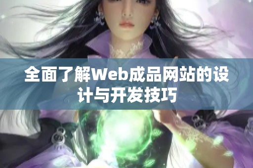 全面了解Web成品网站的设计与开发技巧