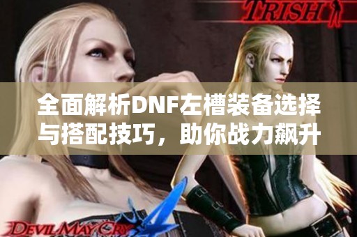 全面解析DNF左槽装备选择与搭配技巧，助你战力飙升