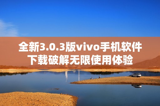 全新3.0.3版vivo手机软件下载破解无限使用体验