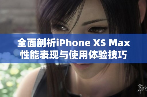 全面剖析iPhone XS Max性能表现与使用体验技巧