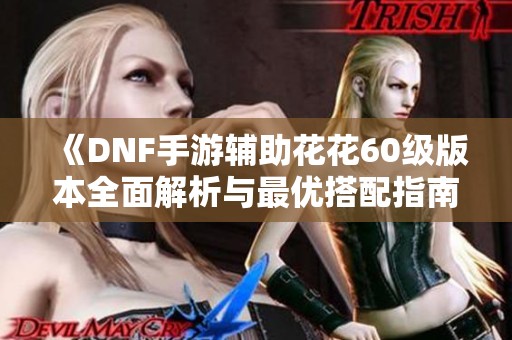 《DNF手游辅助花花60级版本全面解析与最优搭配指南》