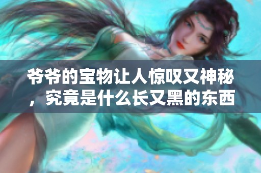 爷爷的宝物让人惊叹又神秘，究竟是什么长又黑的东西