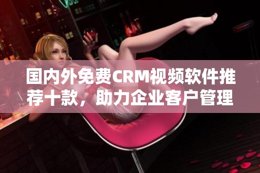 国内外免费CRM视频软件推荐十款，助力企业客户管理