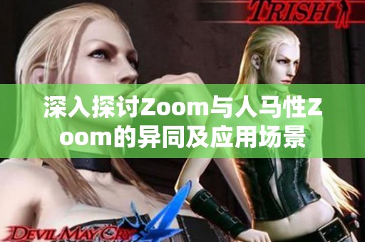 深入探讨Zoom与人马性Zoom的异同及应用场景