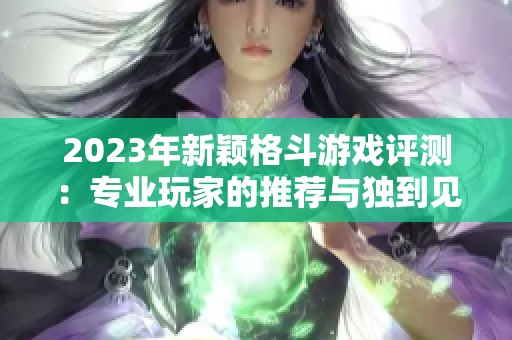 2023年新颖格斗游戏评测：专业玩家的推荐与独到见解