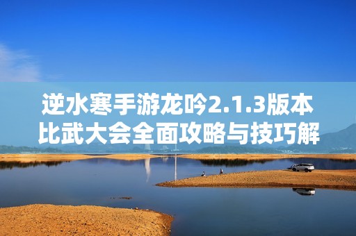 逆水寒手游龙吟2.1.3版本比武大会全面攻略与技巧解析