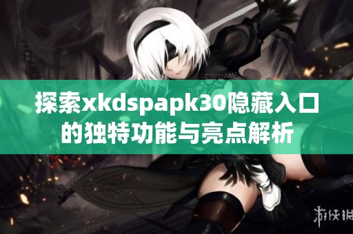 探索xkdspapk30隐藏入口的独特功能与亮点解析