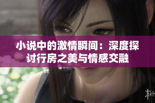 小说中的激情瞬间：深度探讨行房之美与情感交融