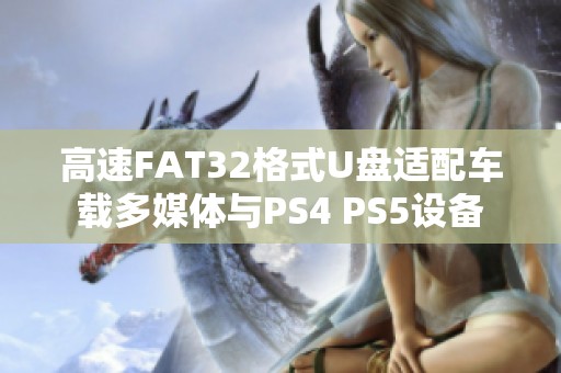 高速FAT32格式U盘适配车载多媒体与PS4 PS5设备