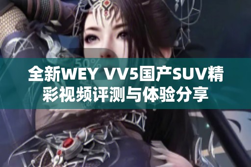 全新WEY VV5国产SUV精彩视频评测与体验分享