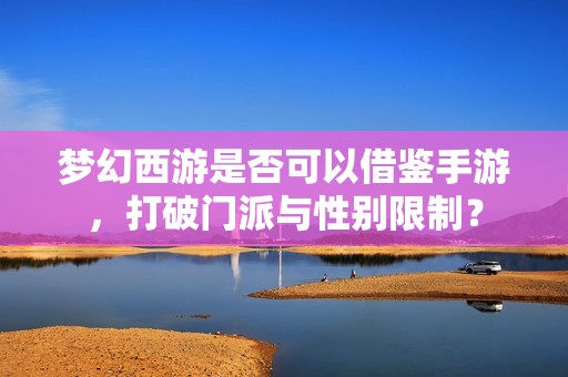 梦幻西游是否可以借鉴手游，打破门派与性别限制？