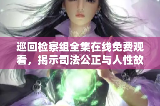 巡回检察组全集在线免费观看，揭示司法公正与人性故事