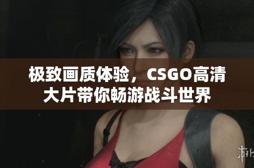 极致画质体验，CSGO高清大片带你畅游战斗世界